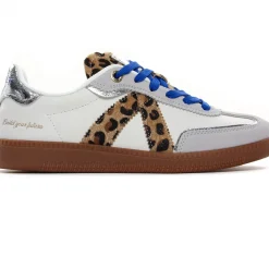 Baskets Mode Asfvlt Elite White Leopard