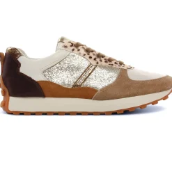 Baskets Mode Emilie Karston Collins Leopard