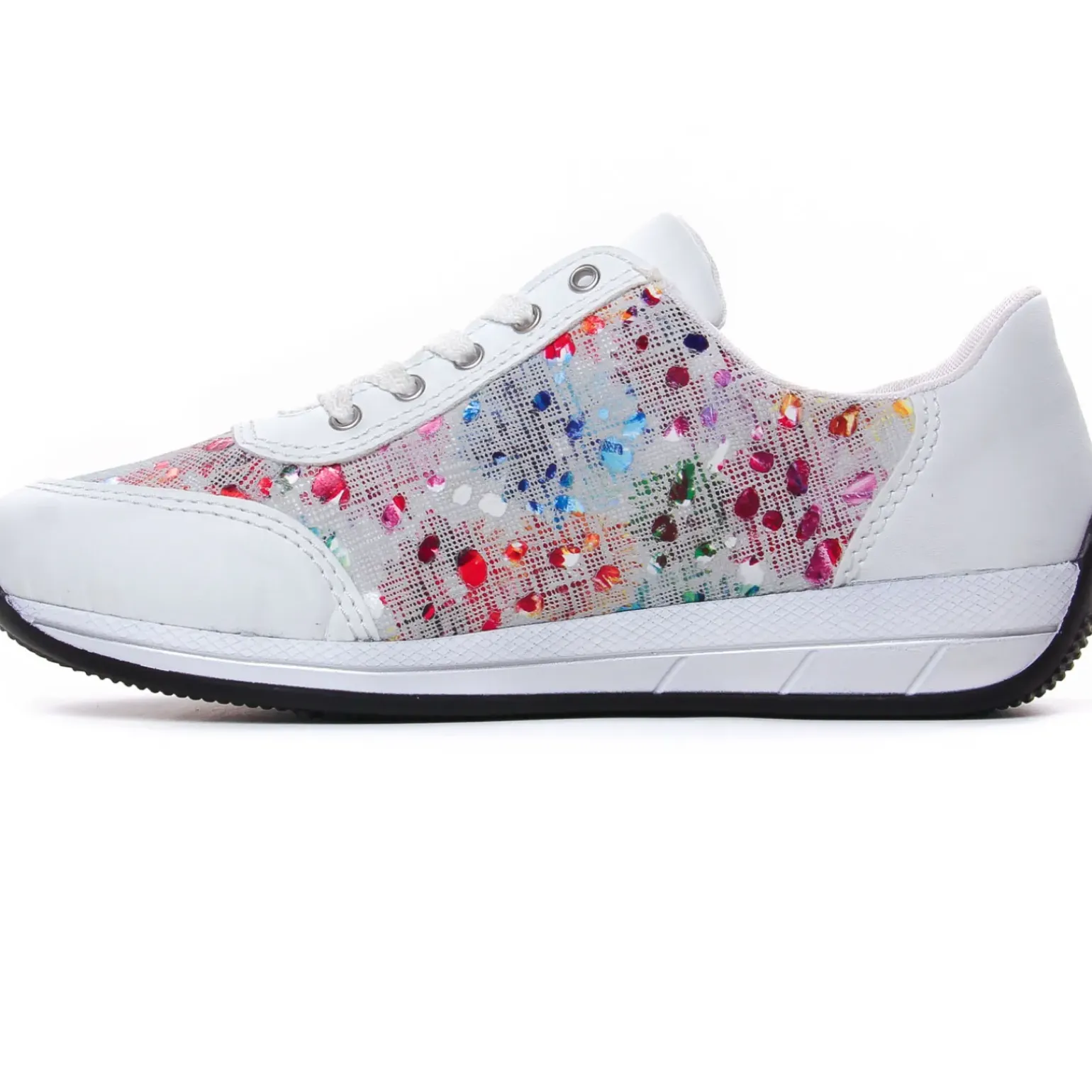 Baskets Mode Rieker N1112-90 Weiss Multi
