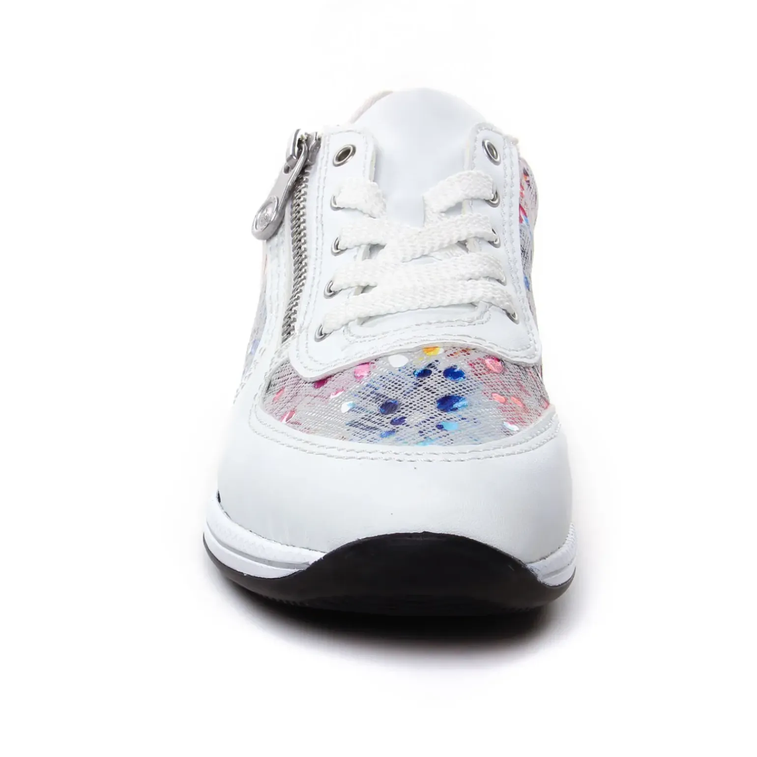 Baskets Mode Rieker N1112-90 Weiss Multi