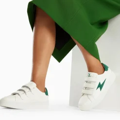 Baskets Mode Vanessa Wu Camélia Bk2658 Vert