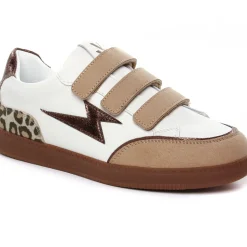 Baskets Mode Vanessa Wu Louvia Bk2785 Beige
