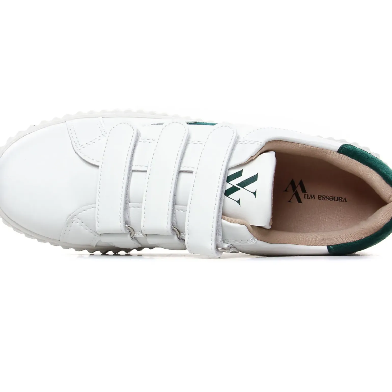 Baskets Mode Vanessa Wu Vicky Bk2553 Vert