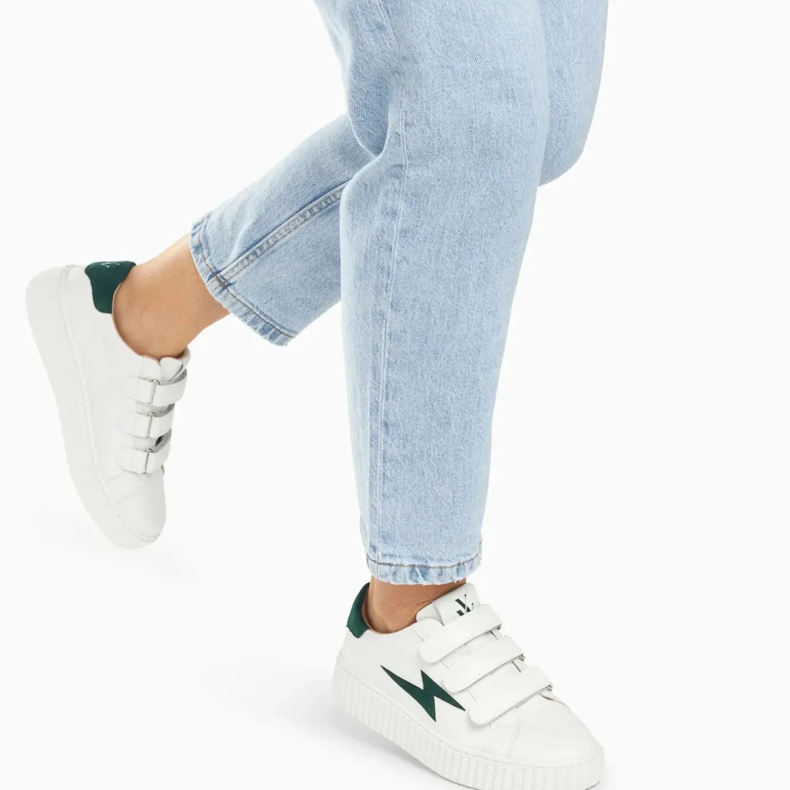 Baskets Mode Vanessa Wu Vicky Bk2553 Vert