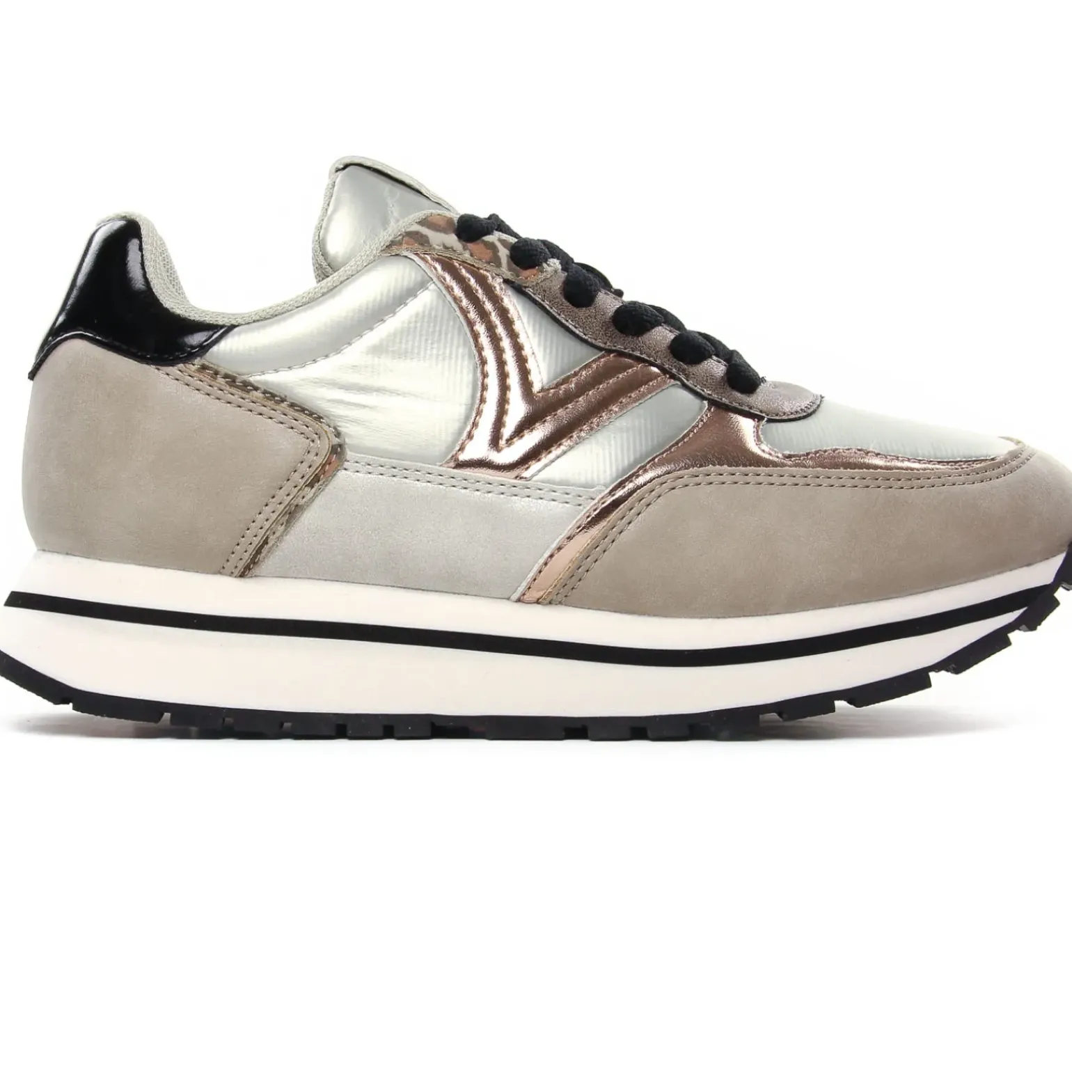 Baskets Plateforme Victoria 1141141 Platino