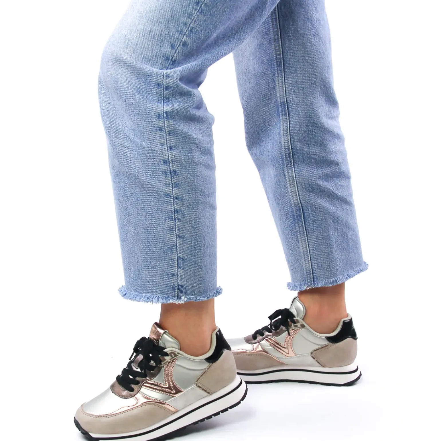 Baskets Plateforme Victoria 1141141 Platino