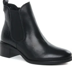 Boots Élastiquées Scarlatine Co99120 Ba Noir Noir Lisse
