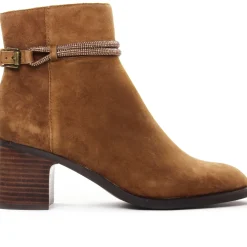 Boots Talon Mamzelle Ovino Velours Camel