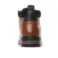 Bottines Chukka Redskins Equilibre Cognac Noir
