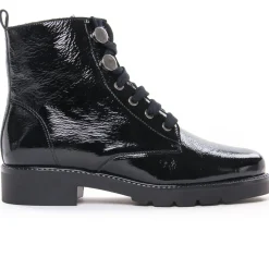 Bottines À Lacets Scarlatine Co77707 Ca Noir Naplack