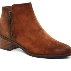 Bottines Talon Fugitive Racine Chataigne