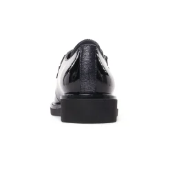 Derbys Compensées Fugitive Choupi Vernis Noir