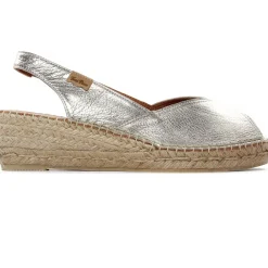 Espadrilles Compensées Toni Pons Berniap Platine