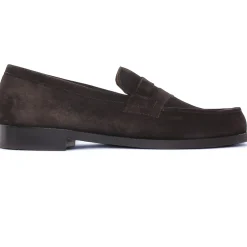 Mocassins Brett Sons James V Velours Marron