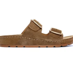 Mules Coco Et Abricot Essigny Tan