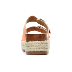 Mules Compensées Mtng Perla 51902 Mandarine