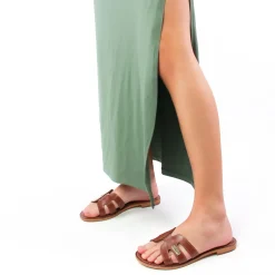 Mules Eva Frutos 3063 Marron