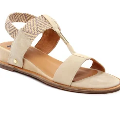 Nu-Pieds Compensés Mamzelle Obole Latte