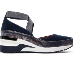 Nu-Pieds Compensés Mamzelle Volou Navy Navy