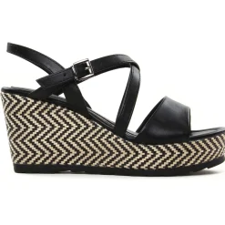 Nu-Pieds Compensés Marco Tozzi 28371 Black