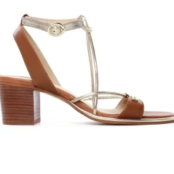 Nu-Pieds Talon Les Tropeziennes Lilon Tan