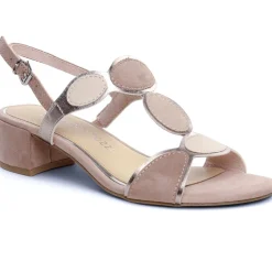 Nu-Pieds Talon Marco Tozzi 28230 Nude Comb
