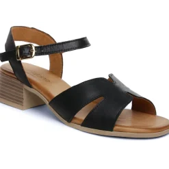 Nu-Pieds Talon Scarlatine Jade Noir