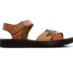 Sandales Altex Huguette Tan Brun