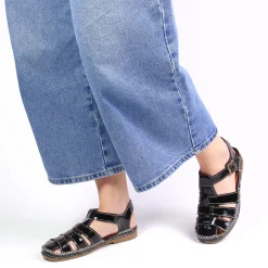Sandales Coco Et Abricot Magescq Noir