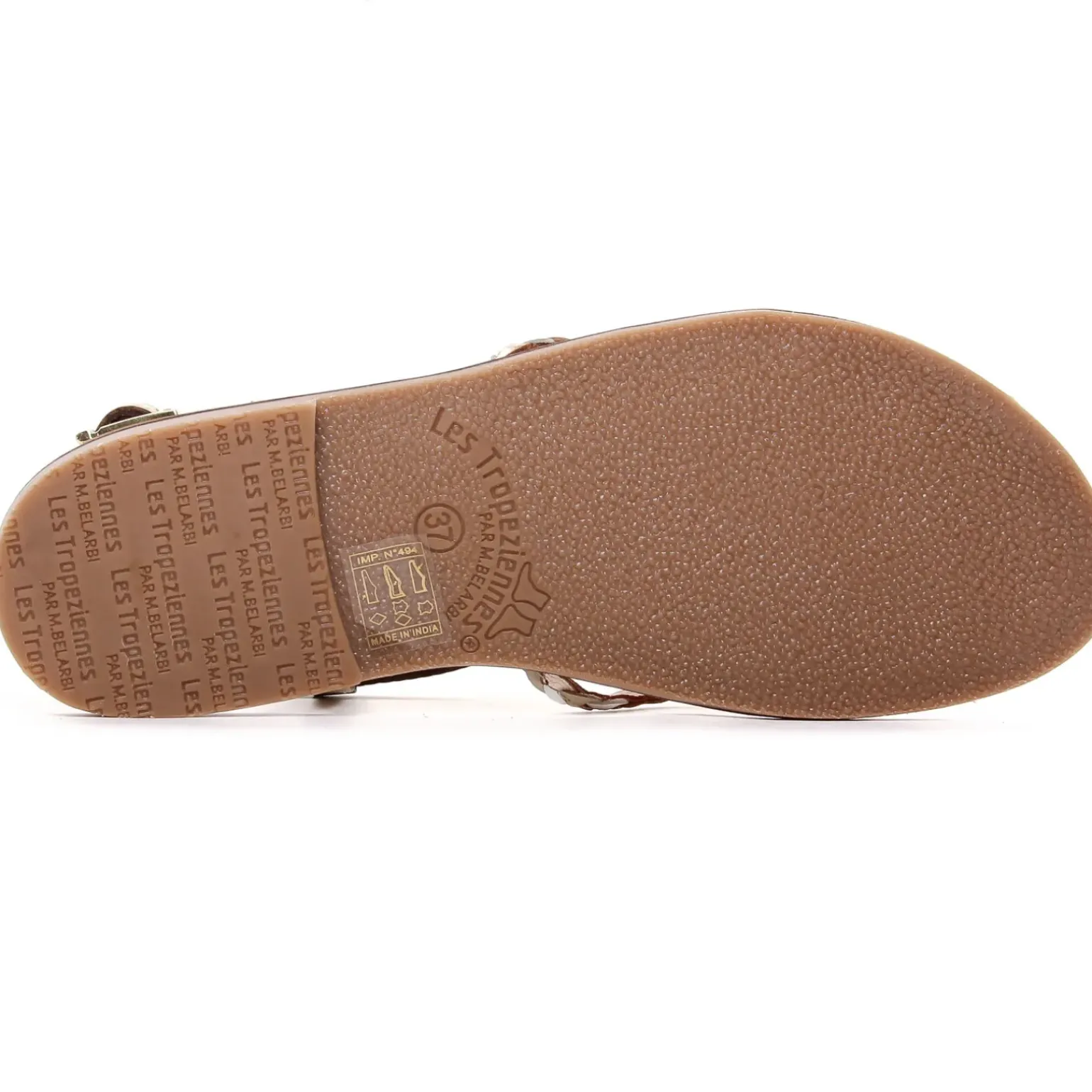 Sandales Les Tropeziennes Chou Creme