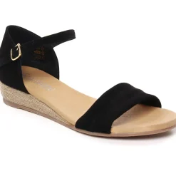 Sandales Scarlatine Co44709 Velours Noir