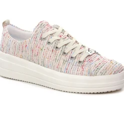 Tennis Plateforme Remonte D1C03-90 Weiss Multi