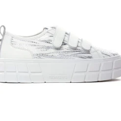 Tennis Plateforme Vanessa Wu Bridget Bk2561 Argent