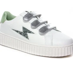 Baskets Compensees Vanessa Wu Bonnie Vert Amande
