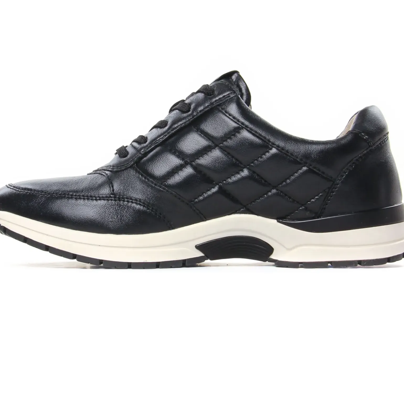 Baskets Mode Caprice 23653 Black Nappa