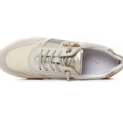 Baskets Mode Marco Tozzi 23707 Cream Gold