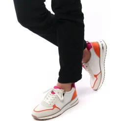 Baskets Mode Marco Tozzi 23754 White Pink