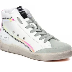 Baskets Mode Meline Nkc320 Blanc Rose