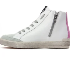 Baskets Mode Meline Nkc320 Blanc Rose