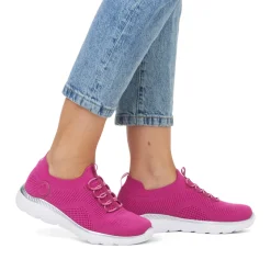 Baskets Mode Rieker M5074-31 Magenta