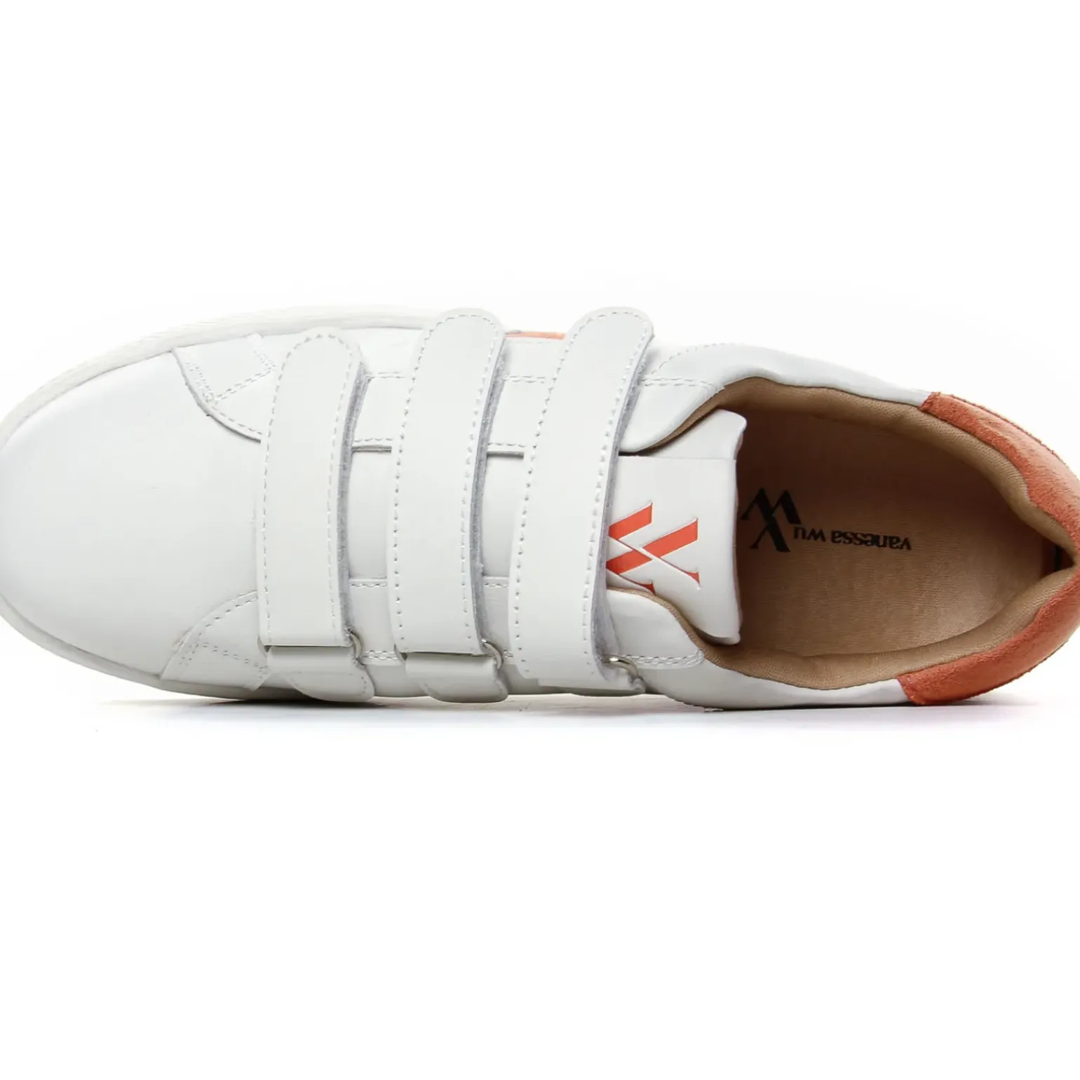 Baskets Mode Vanessa Wu Camélia Bk2658 Orange