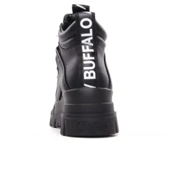 Baskets Plateforme Buffalo ASPHA NC MID BLACK