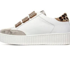 Baskets Plateforme Cl11 79 Leopard