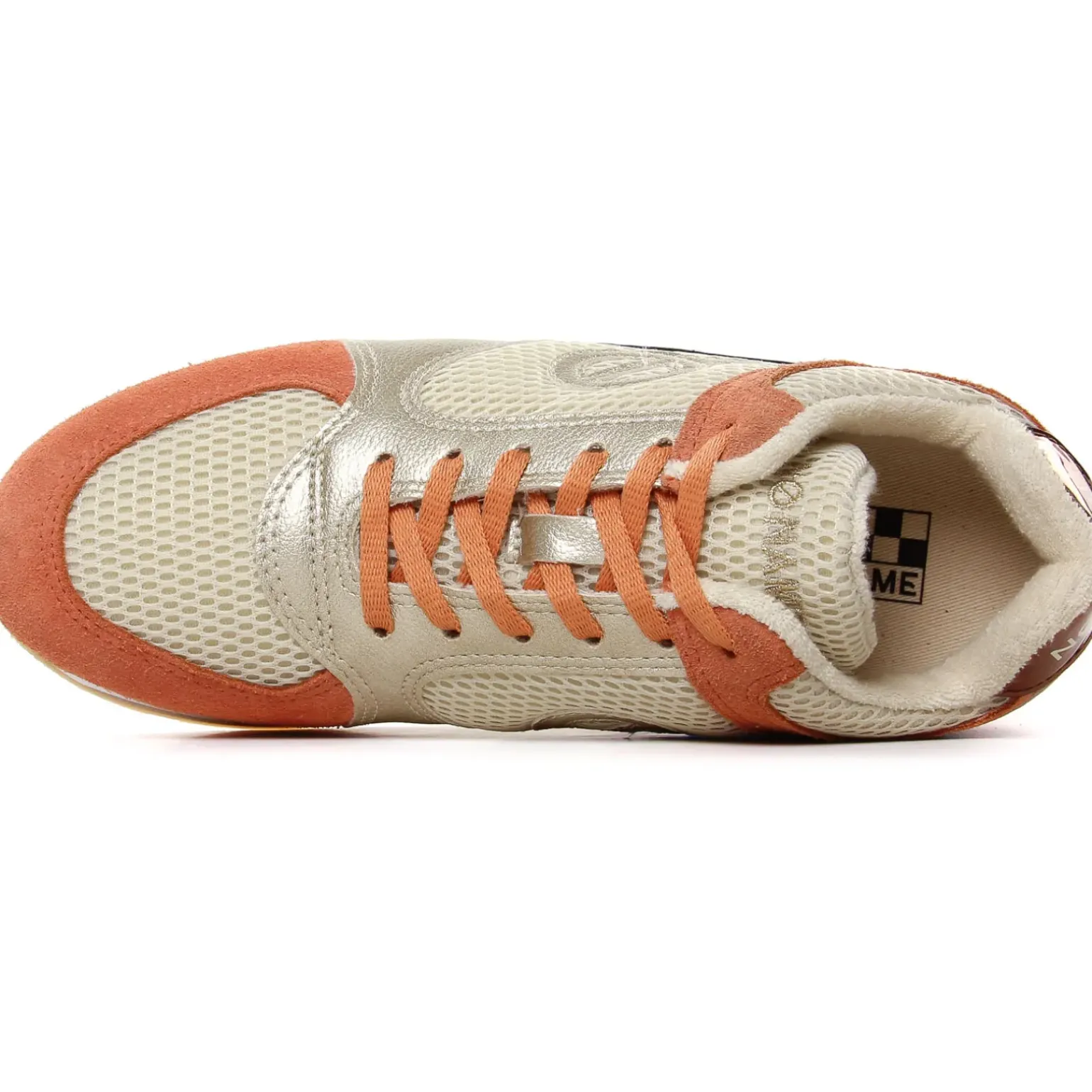 Baskets Plateforme No Name Parko Jogger W Gold