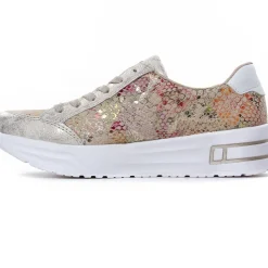 Baskets Plateforme Rieker N8103-60 Beige Multi