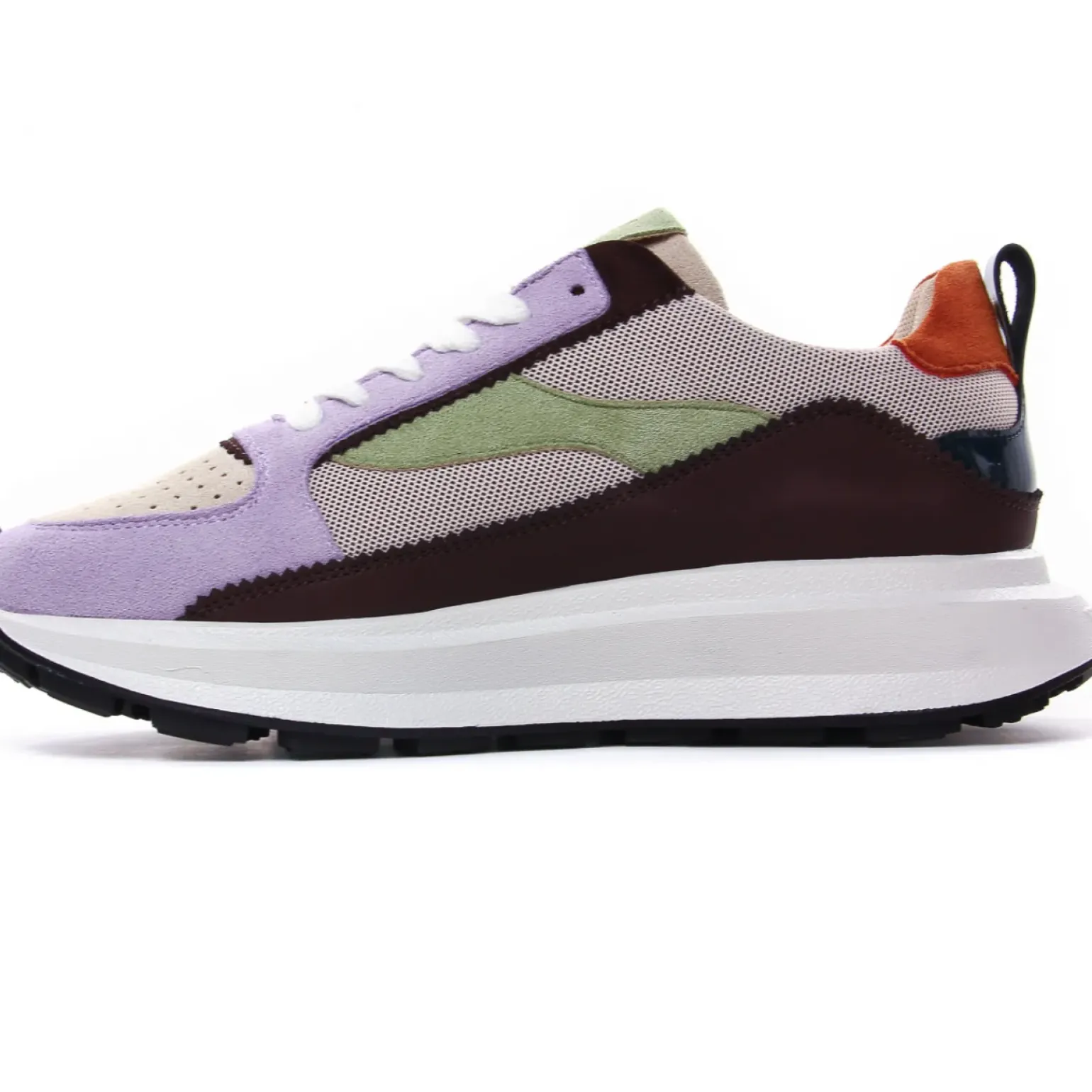 Baskets Plateforme Vanessa Wu Emma Bk2528 Lilas