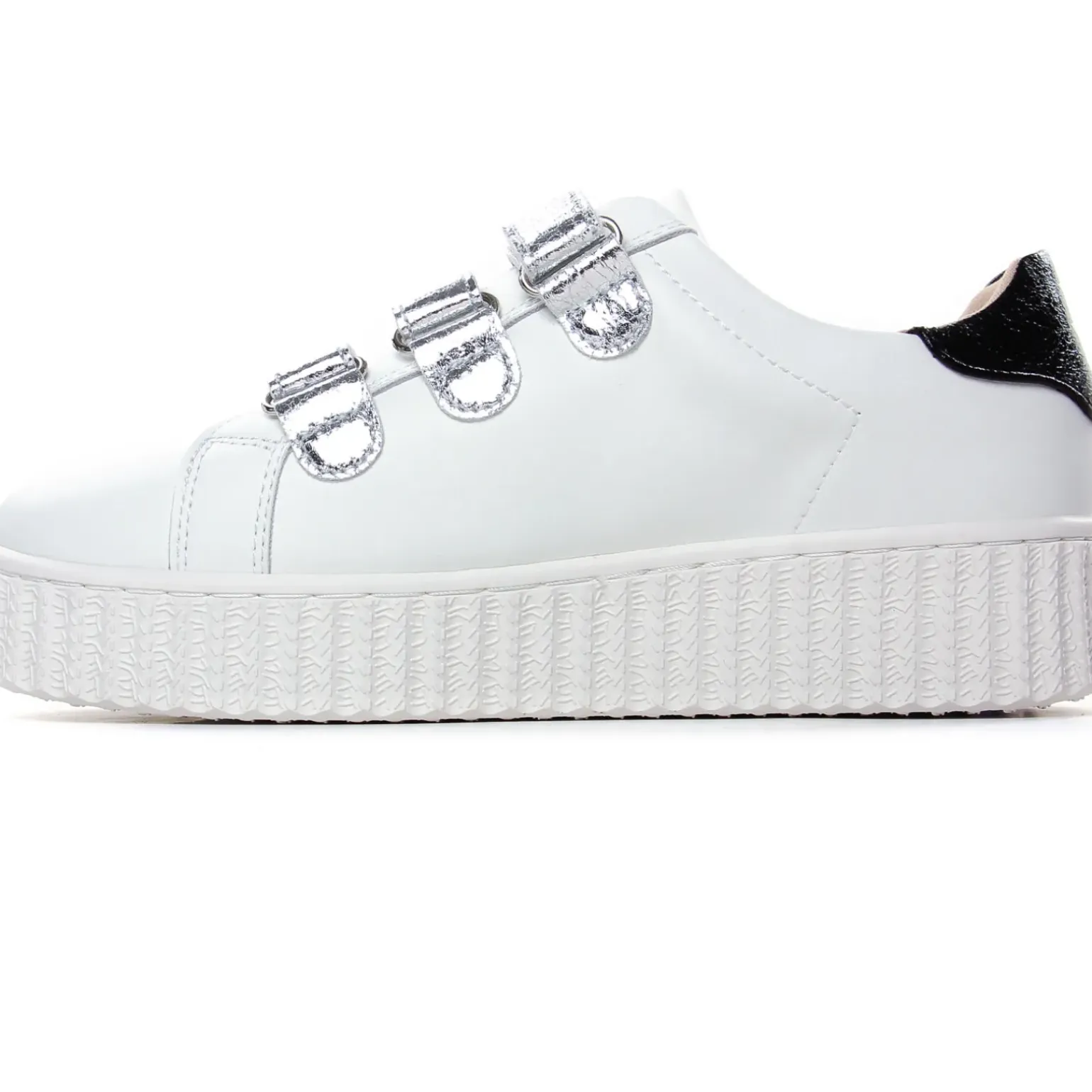 Baskets Plateforme Vanessa Wu Marilou Bk2387 Argent