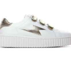 Baskets Plateforme Vanessa Wu Marilou Bk2387 Or