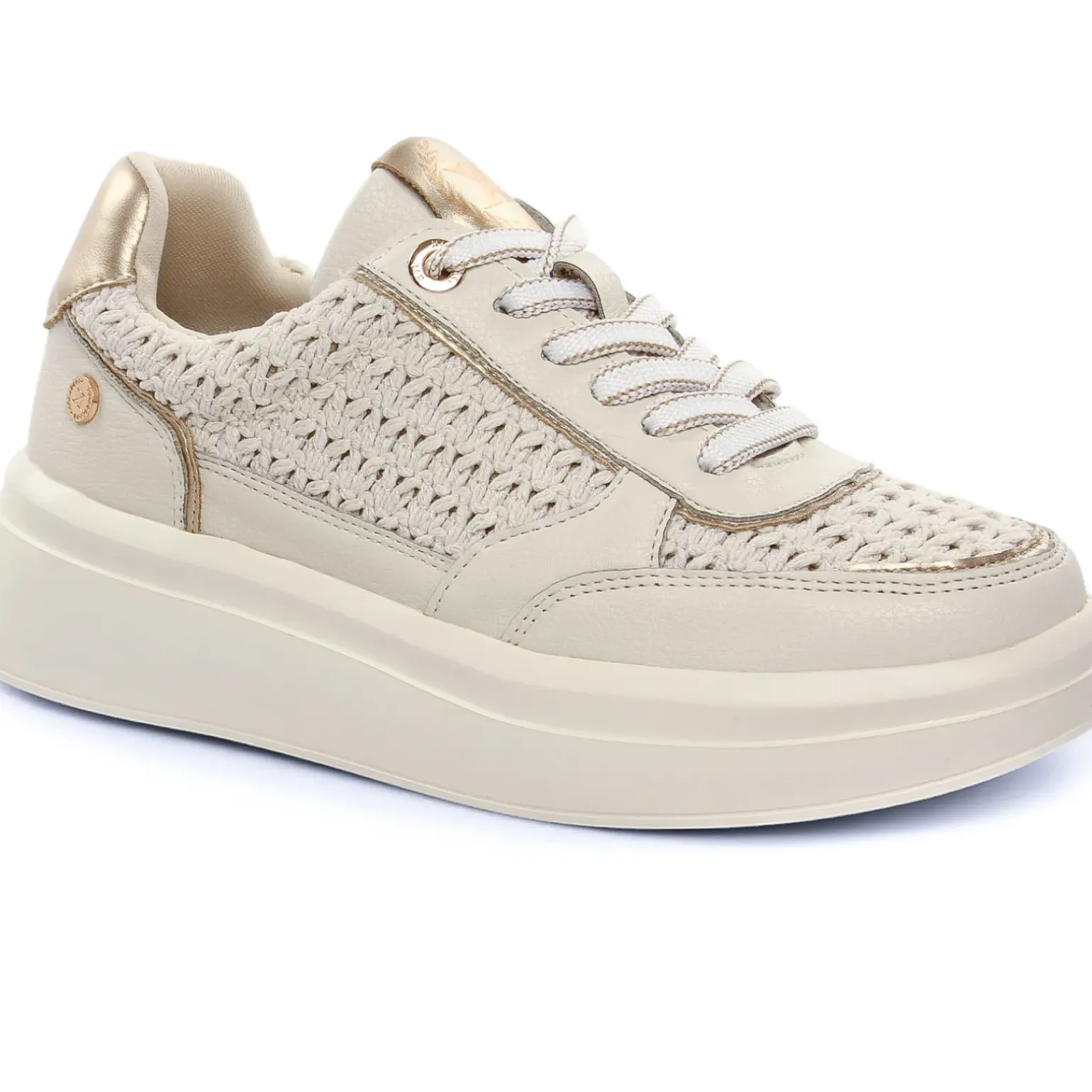Baskets Plateforme Xti 143773 Beige