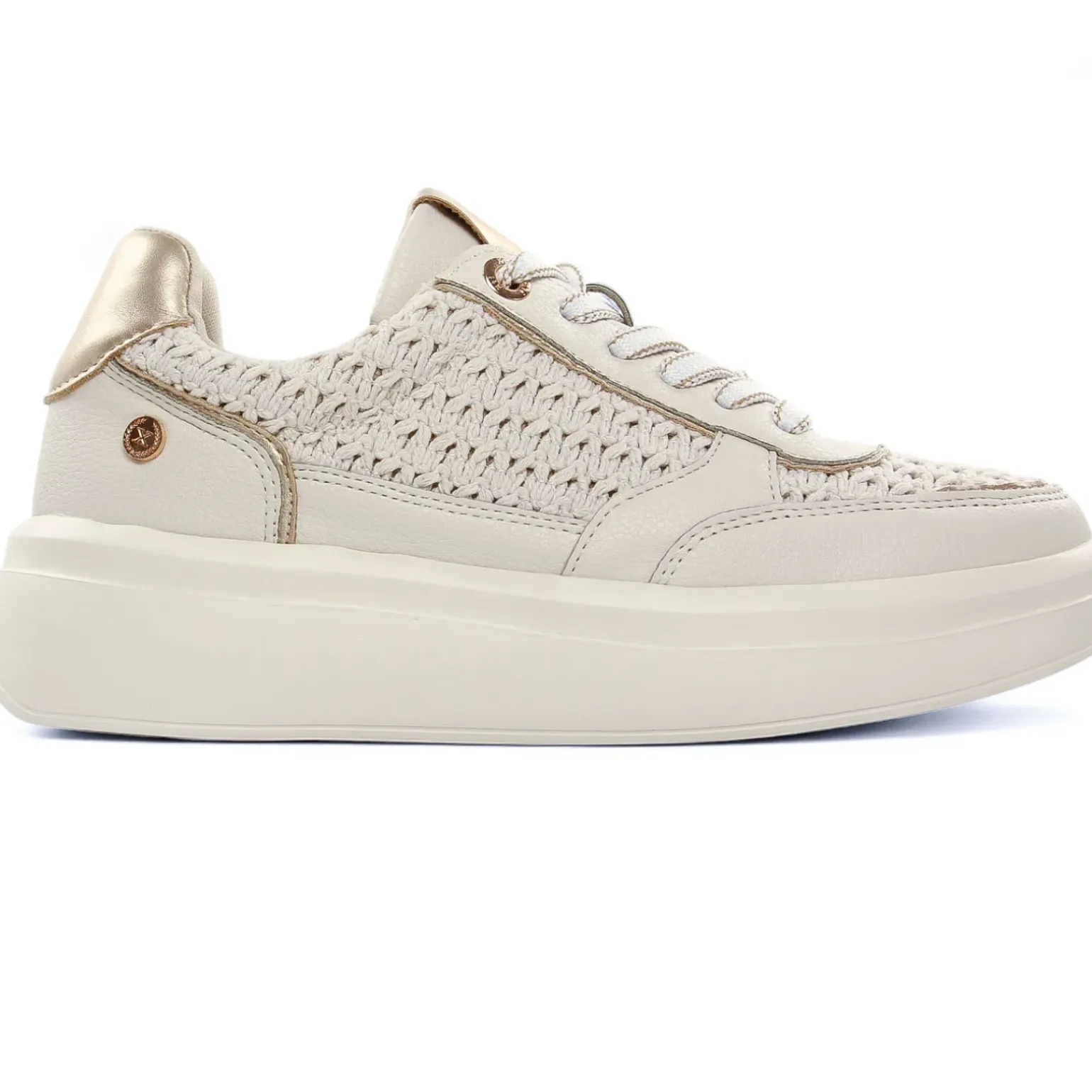 Baskets Plateforme Xti 143773 Beige